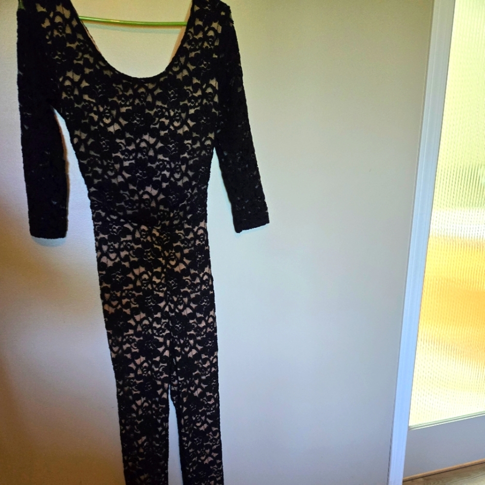 Black full bodysuit